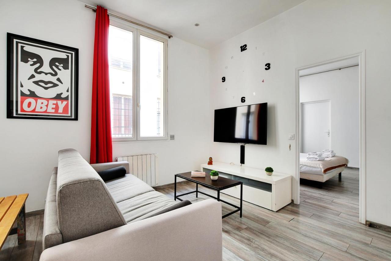 Modern Apartment - 2Br-6P - Arts Et Metiers Paris Luaran gambar
